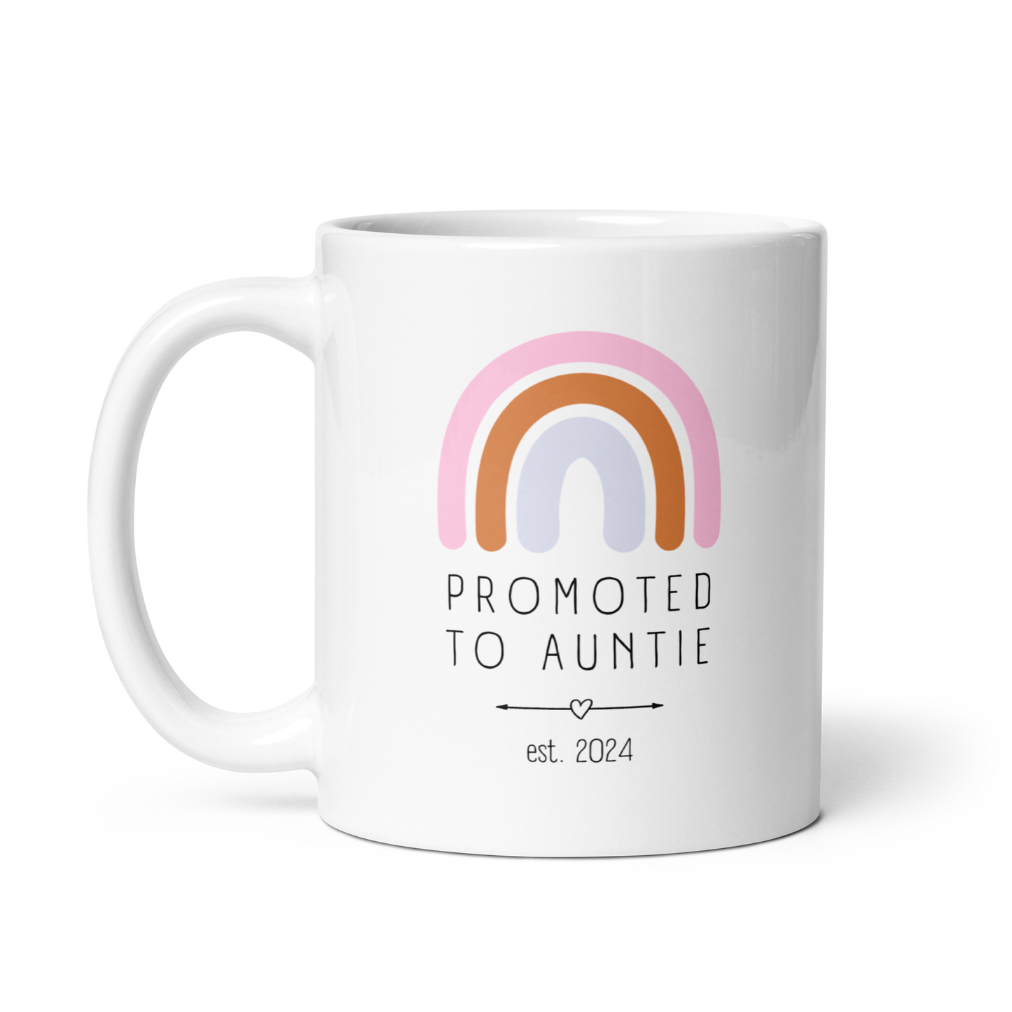 Personalised Promoted to Auntie Mug