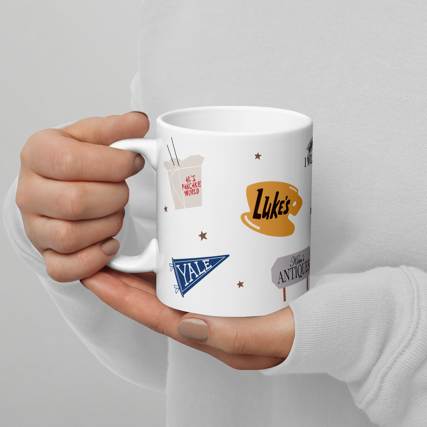 Gilmore Girls Symbols Mug