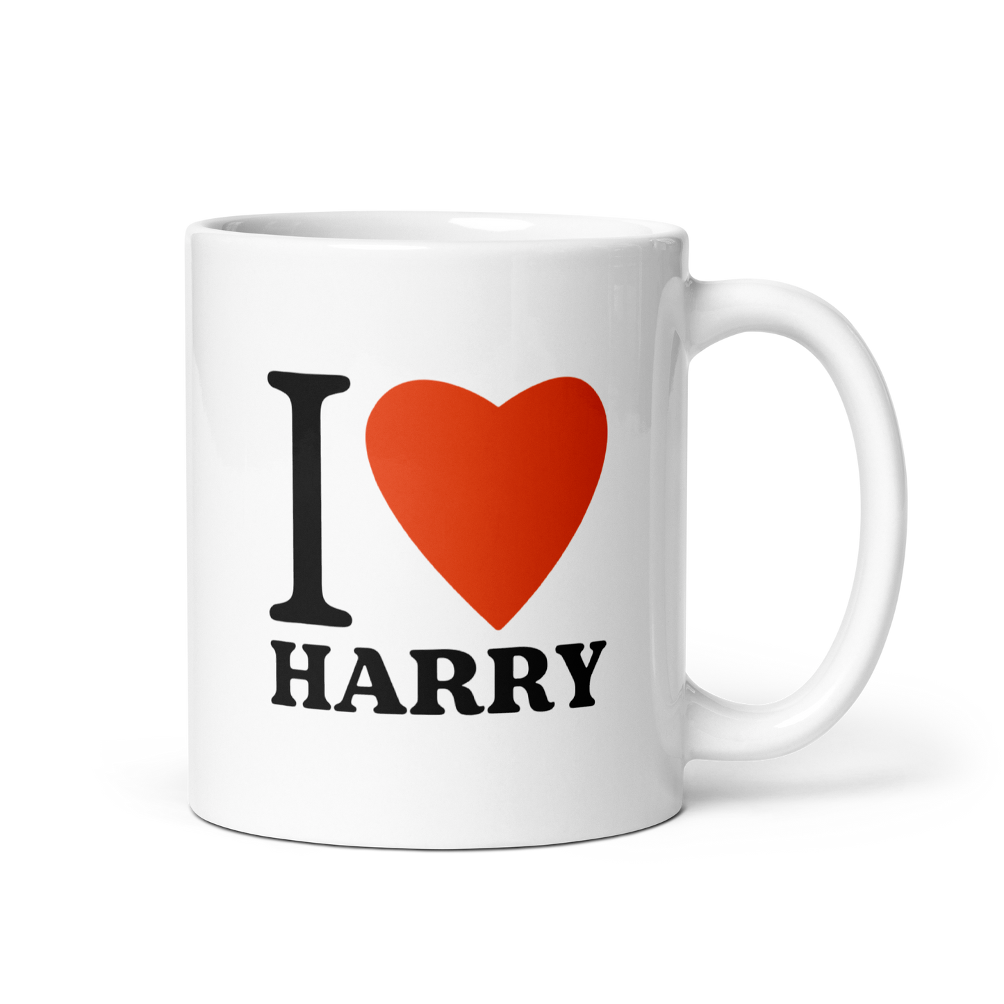 I Love Harry Styles Heart Mug