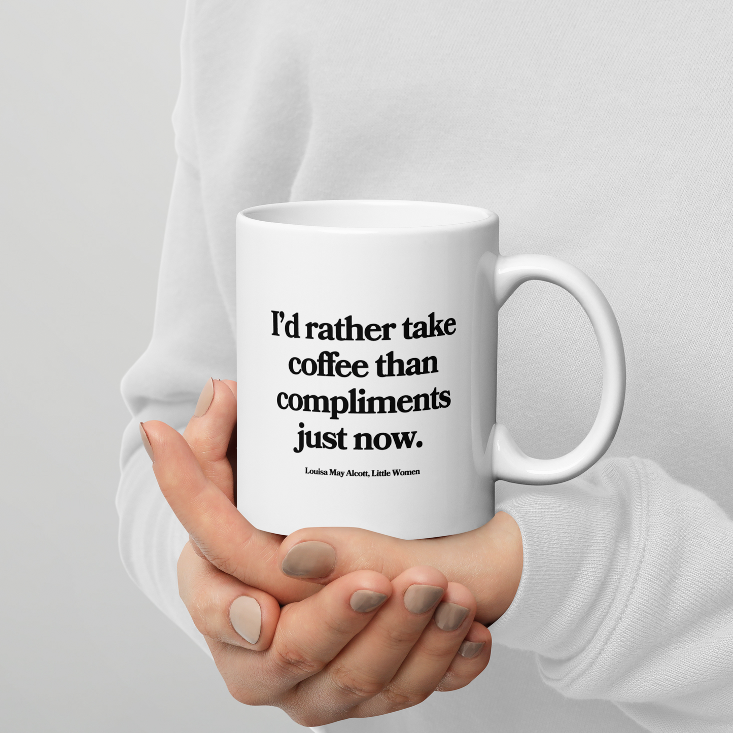I'd Rather Take Coffee Little Women Mug
