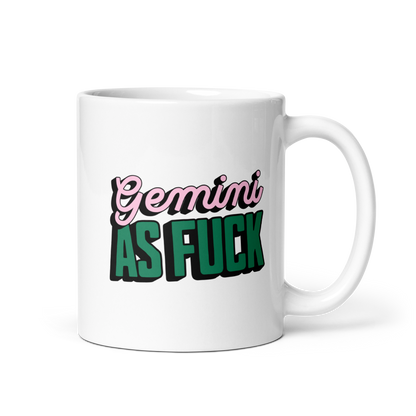Gemini As Fuck Mug