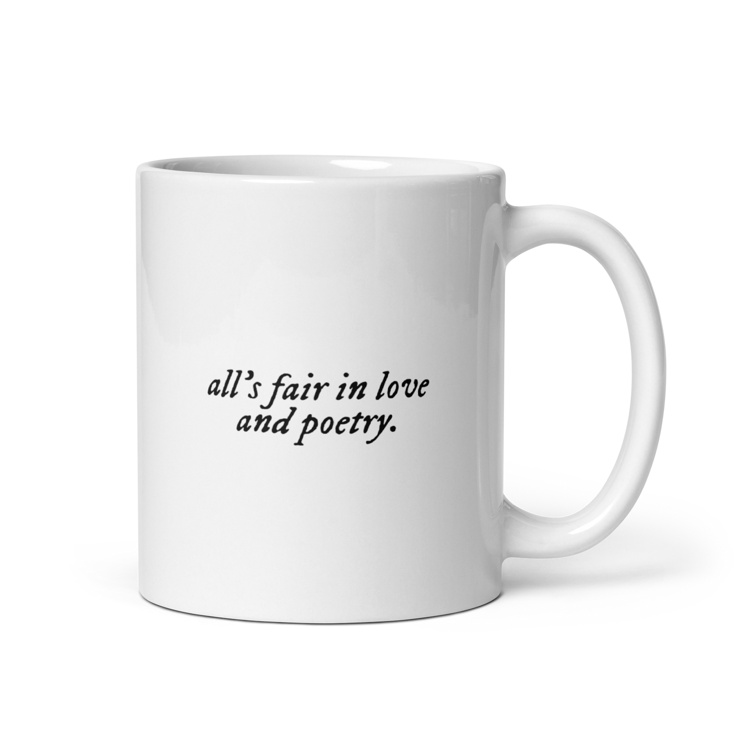 All's Fair in Love and Poetry Taylor Swift Mug