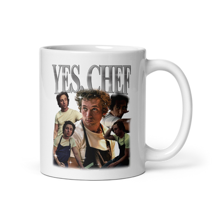 Yes Chef Jeremy Allen White Bootleg Mug