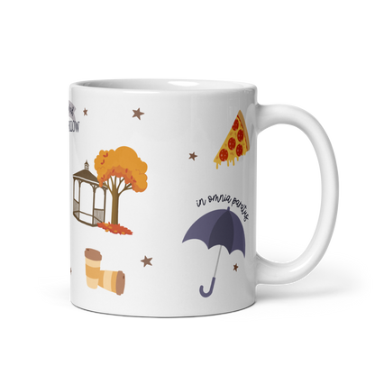 Gilmore Girls Symbols Mug