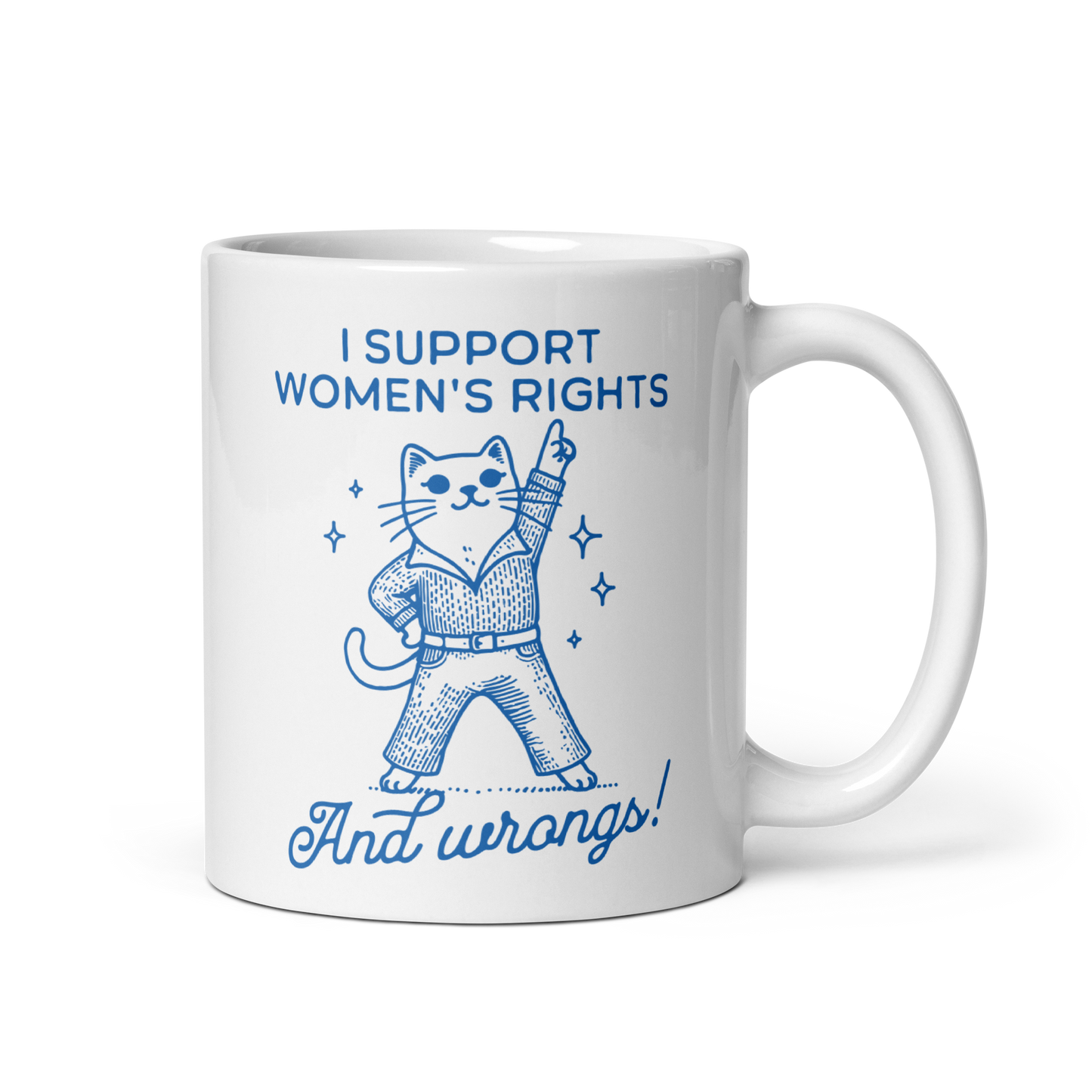 I Support Women’s Rights Wrongs Mug