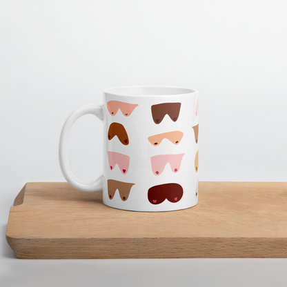 Boobies Illustration Mug