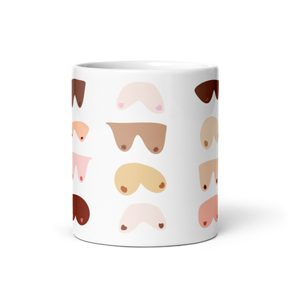 Boobies Illustration Mug