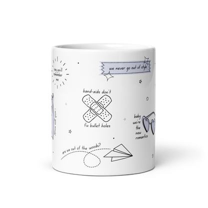 Album 1989 Lyrics Mug