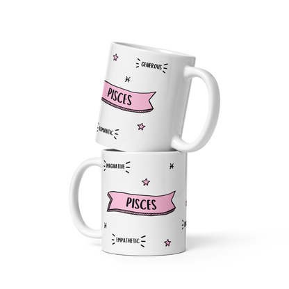 Pisces Zodiac Mug