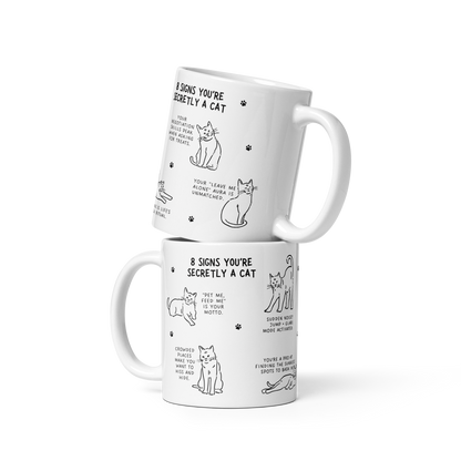 Signs You're Secretly a Cat Mug