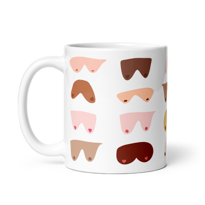 Boobies Illustration Mug