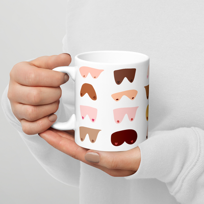 Boobies Illustration Mug