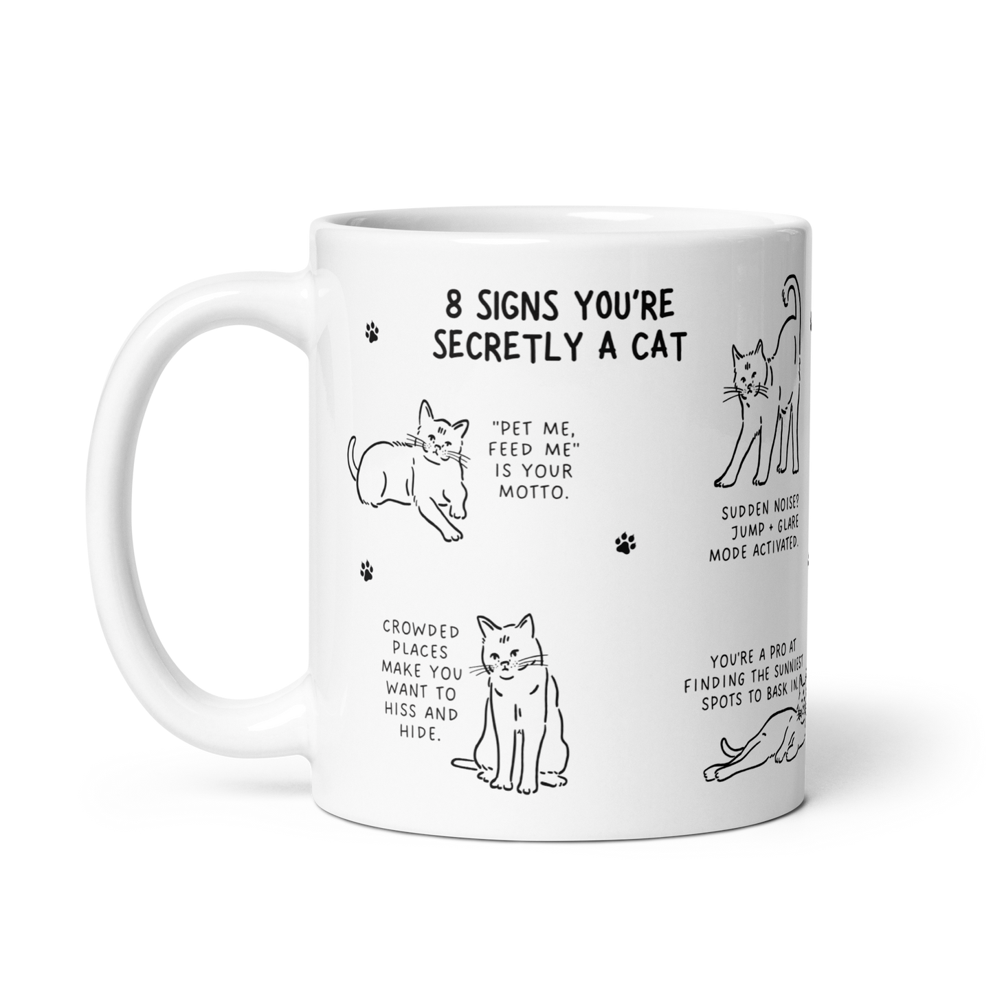 Signs You're Secretly a Cat Mug