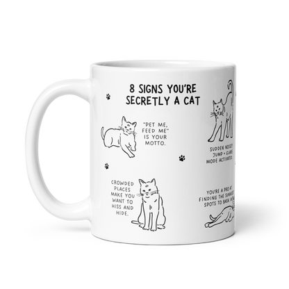 Signs You're Secretly a Cat Mug