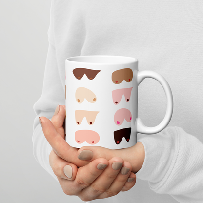 Boobies Illustration Mug