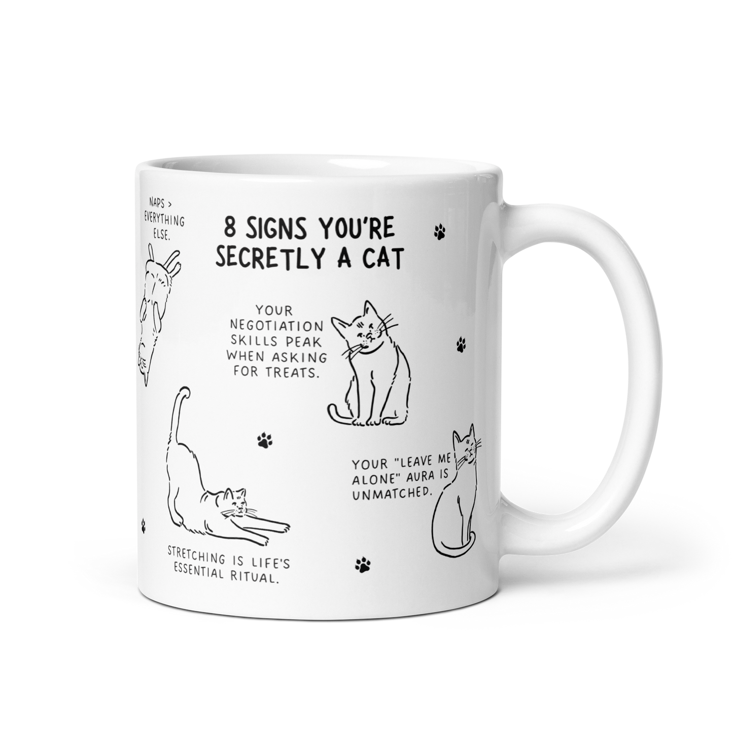 Signs You're Secretly a Cat Mug