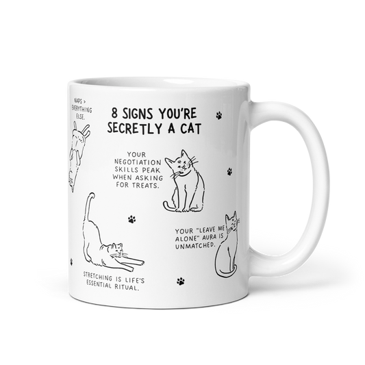 Signs You're Secretly a Cat Mug