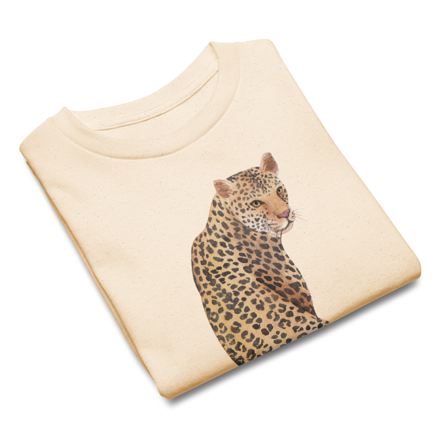 Leopard Watercolor Baby Tee