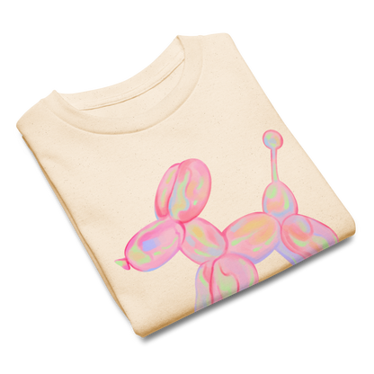 Iridescent Balloon Dog Baby Tee