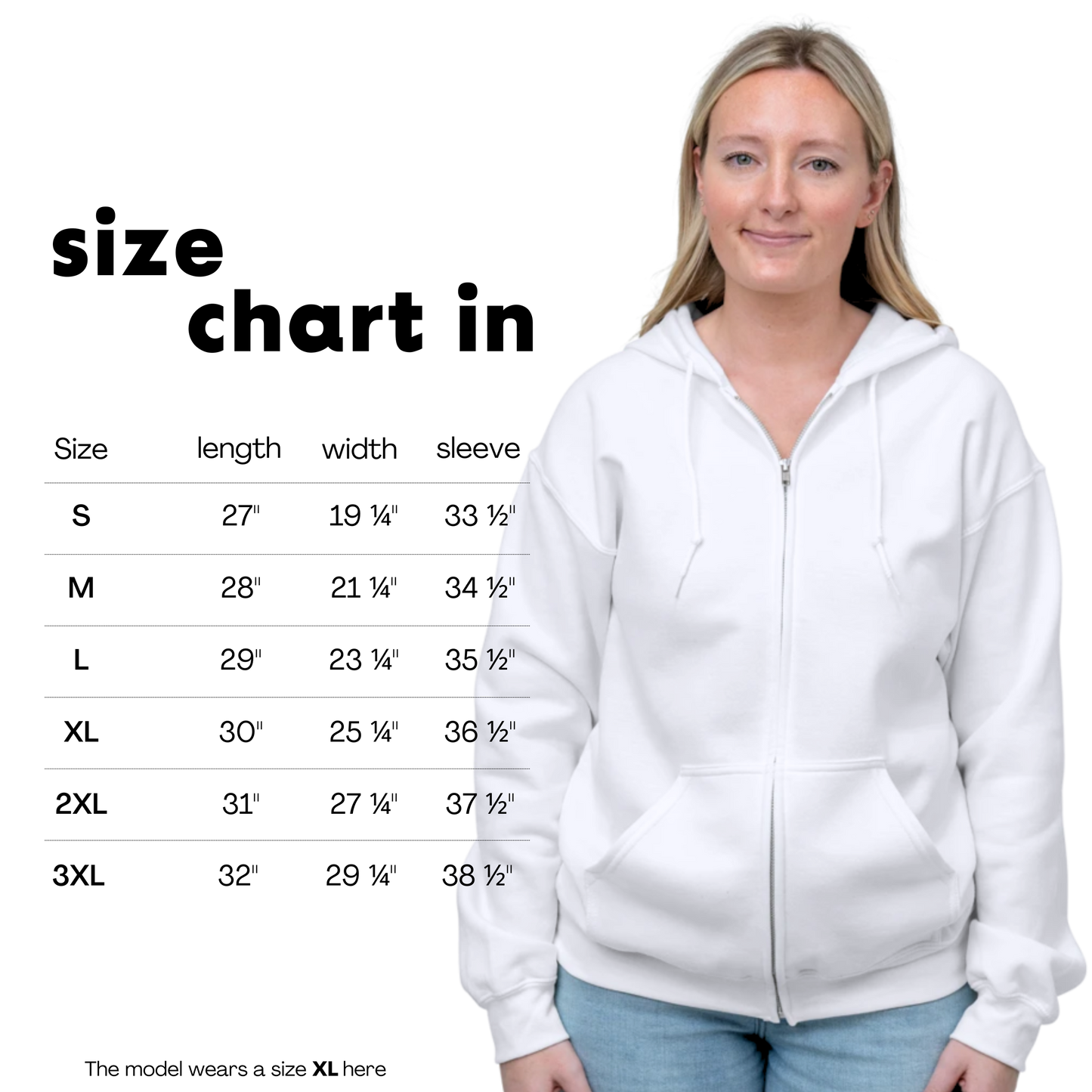 CUSTOM Your Text Cursive Embroidered Zip-Up Hoodie