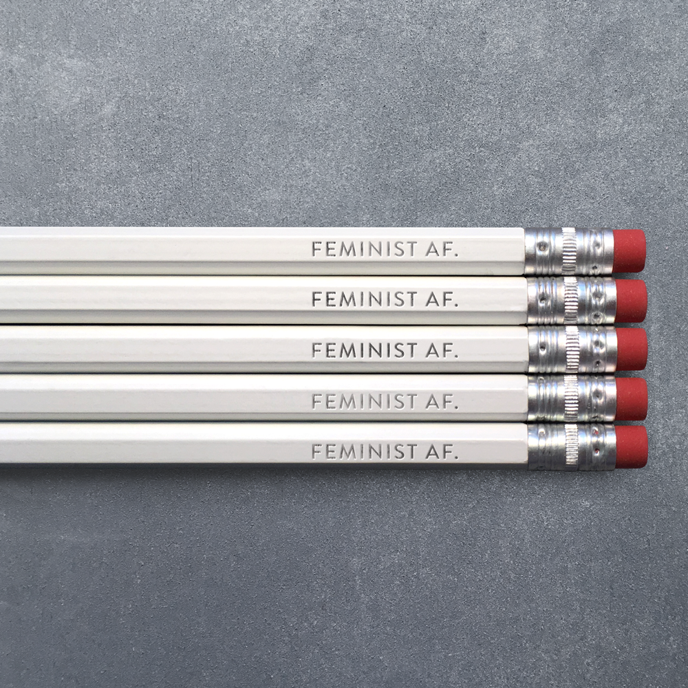 Feminist AF Pencil Set