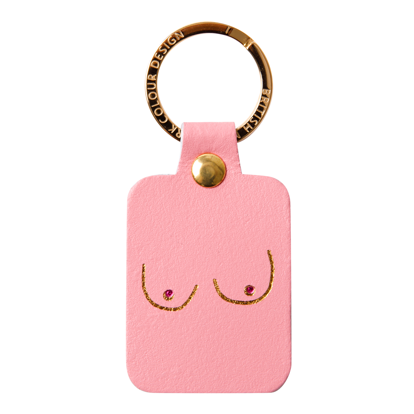Boobs Keychain (Pink)