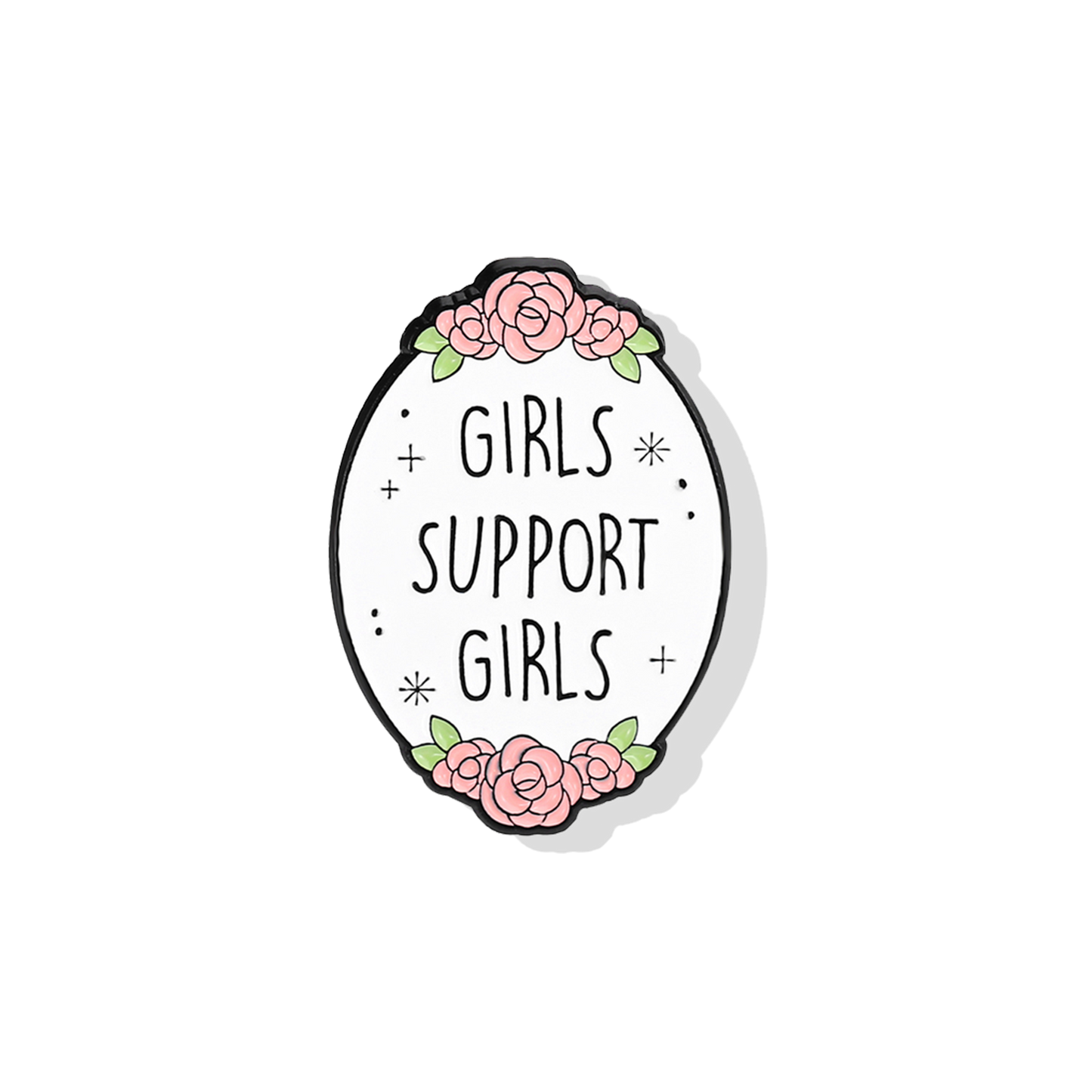 Girls Support Girls Enamel Pin