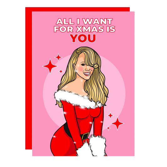 Mariah Carey Christmas Card