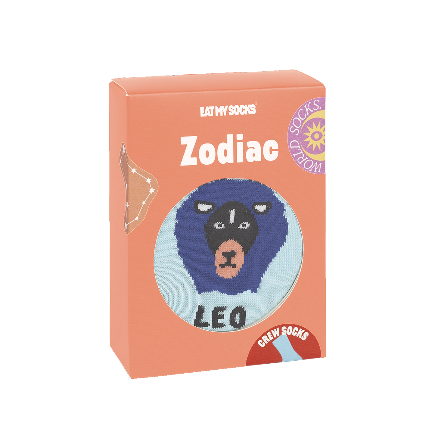 Leo Zodiac Socks