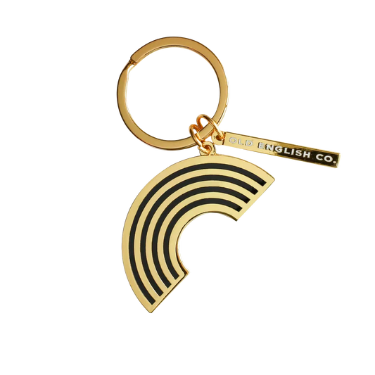 Gold Rainbow Keychain