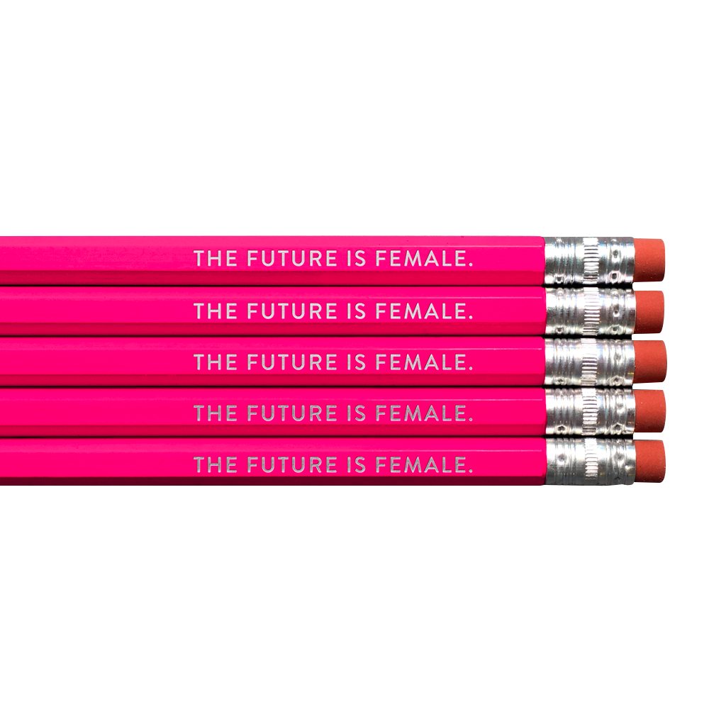 The Future is Female Pencil Set