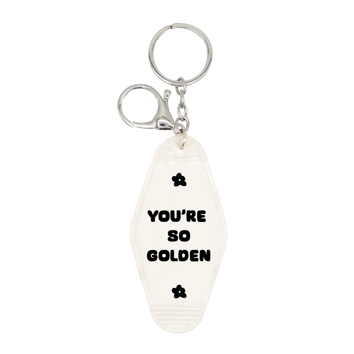 Golden Harry Styles Keychain