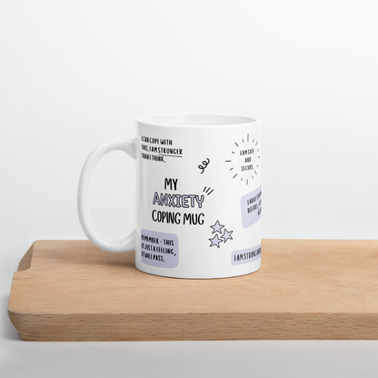 My Anxiety Coping Affirmations Mug