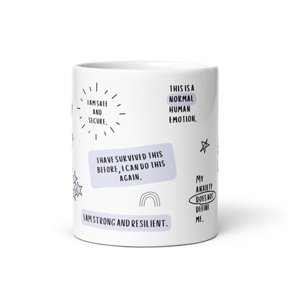 My Anxiety Coping Affirmations Mug