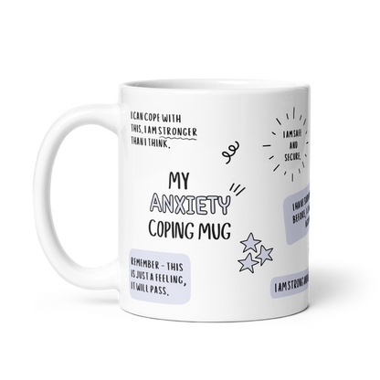 My Anxiety Coping Affirmations Mug